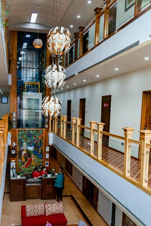 Posezení v ubytování Tara Phendeyling Hotel