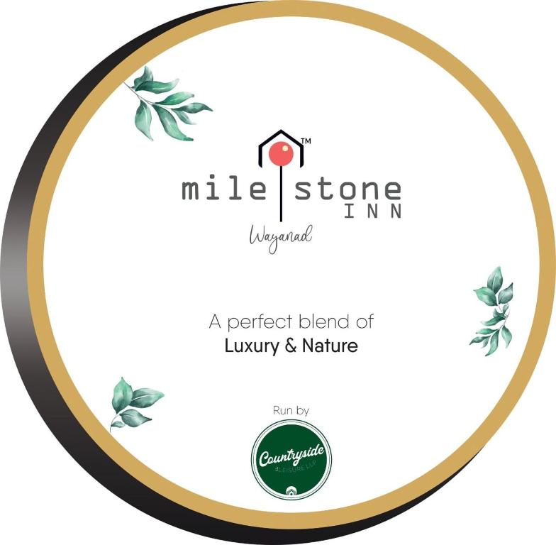 una mezcla perfecta de logotipo de la naturaleza de lujo y marca en Milestone Inn, en Sultan Bathery