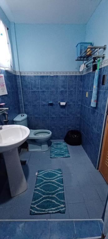 Koupelna v ubytování Donsol Aguluz Homestay