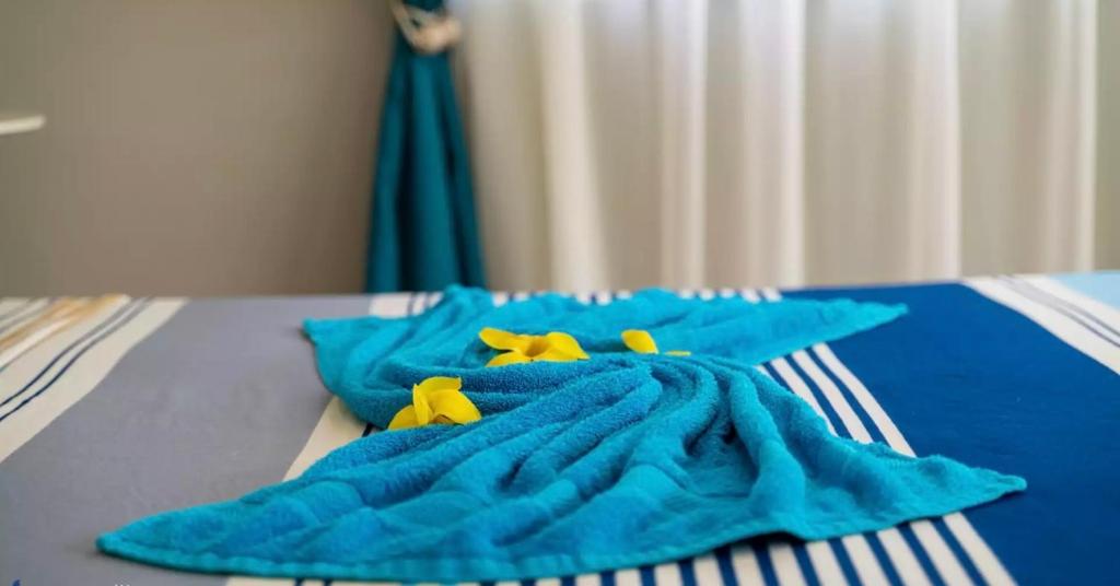 Postel nebo postele na pokoji v ubytování Takamakasky Villas