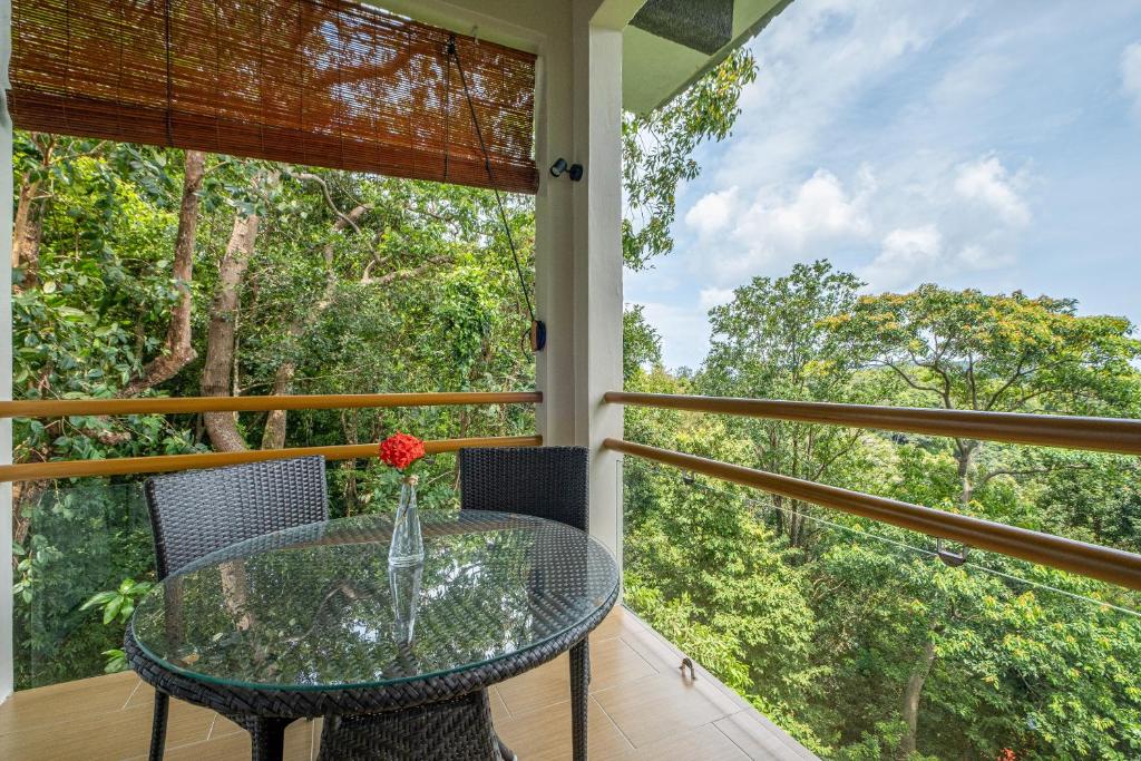 Balcone o terrazza di Ambong Rainforest Retreat
