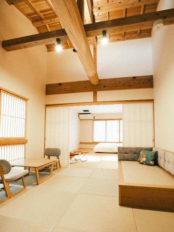 Posezení v ubytování SATOYAMA STAY Nino-Machi
