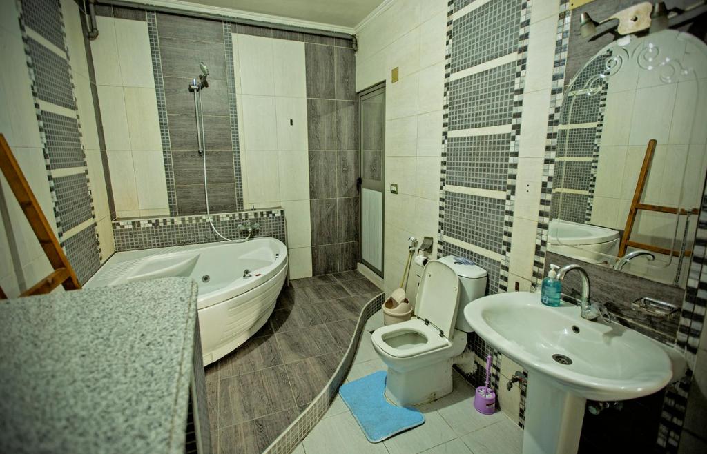 Un baño de Zamalek X Hostel