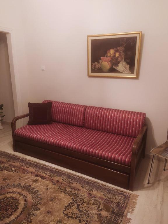 Posezení v ubytování MARIOS HOUSE 1