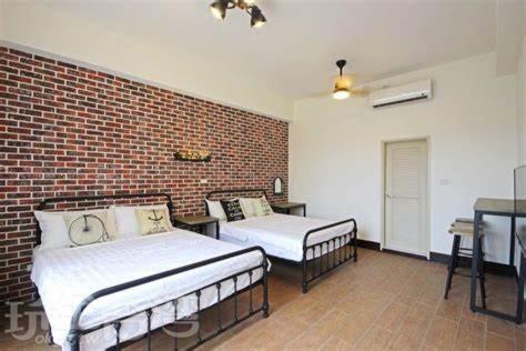 Postel nebo postele na pokoji v ubytování 茅店BnB