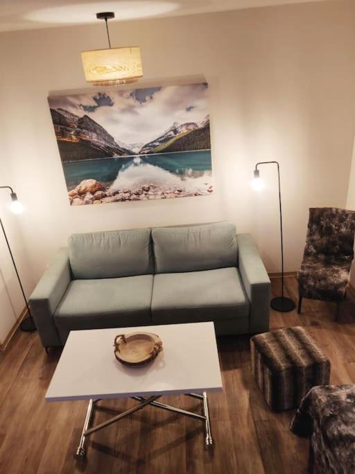Posezení v ubytování T2 confortable 31m2 piscine terrasse vue dégagée montagne