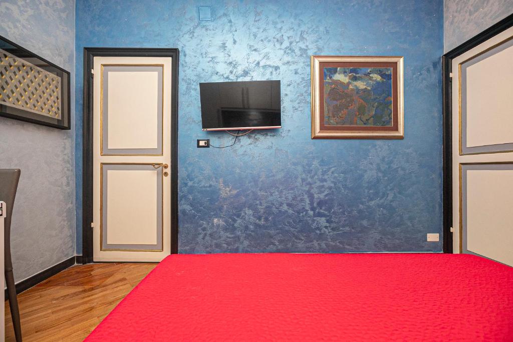 Letto o letti in una camera di Dimora patrizia in centro