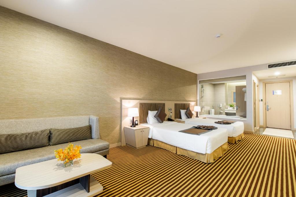Phòng Deluxe 2 Giường Đơn Nhìn Ra Biển