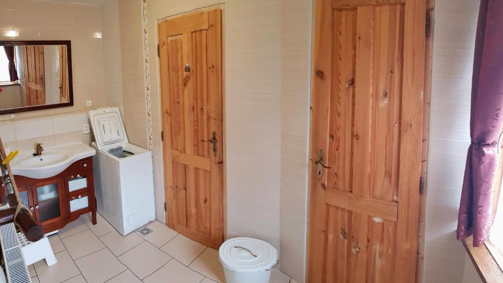 Koupelna v ubytování Wellness chata - Krkonoše