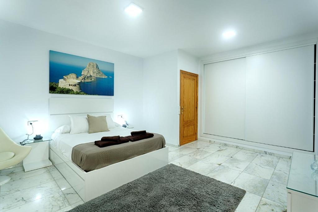 Postel nebo postele na pokoji v ubytování Villa Cana Simona