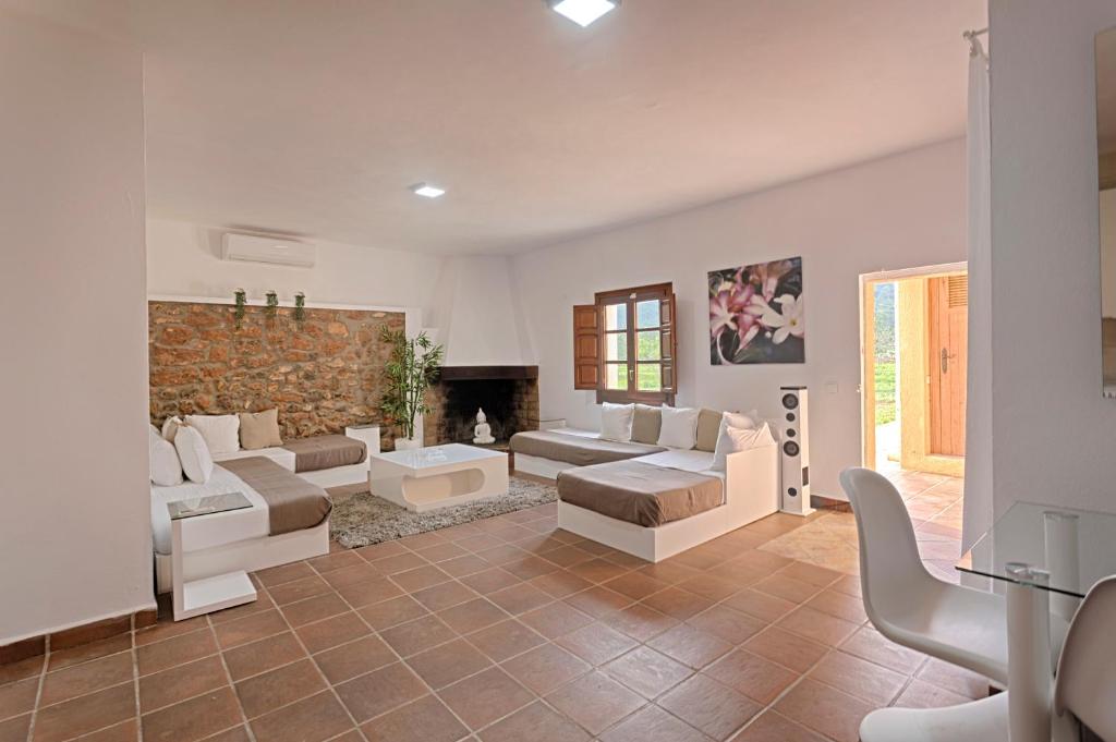 Posezení v ubytování Villa Cana Simona