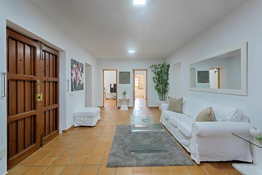 Posezení v ubytování Villa Cana Simona