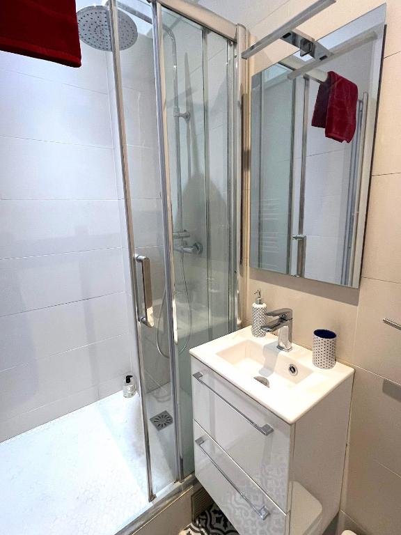 Kúpeľňa v ubytovaní L'appartement Lecourbe