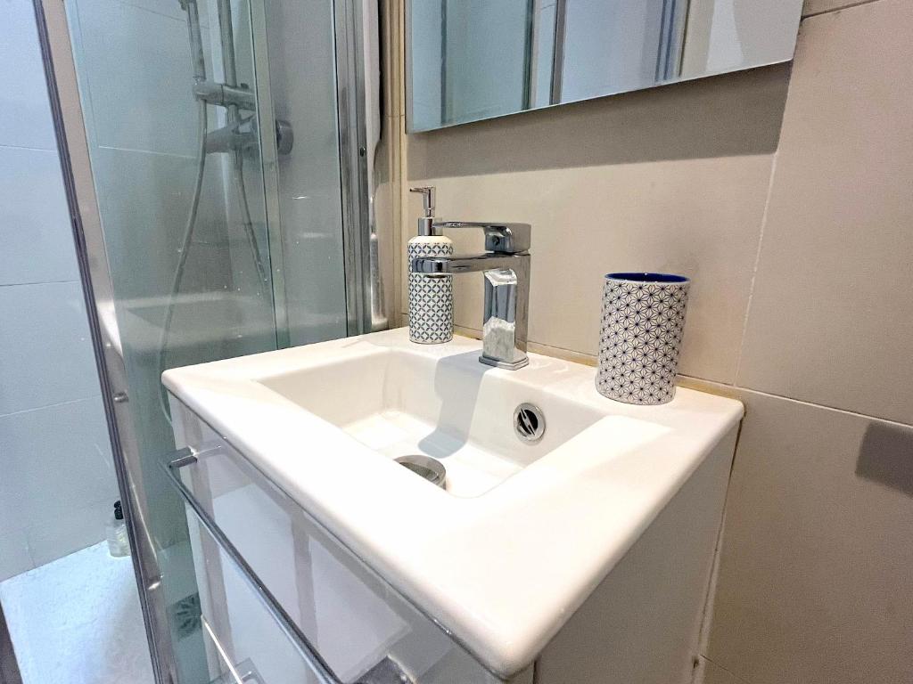 Kúpeľňa v ubytovaní L'appartement Lecourbe