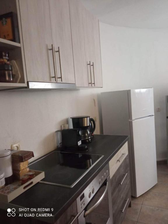 Kuchyňa alebo kuchynka v ubytovaní Apollon house