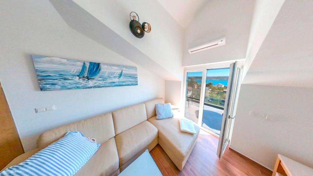 Posezení v ubytování Rtina Appartements