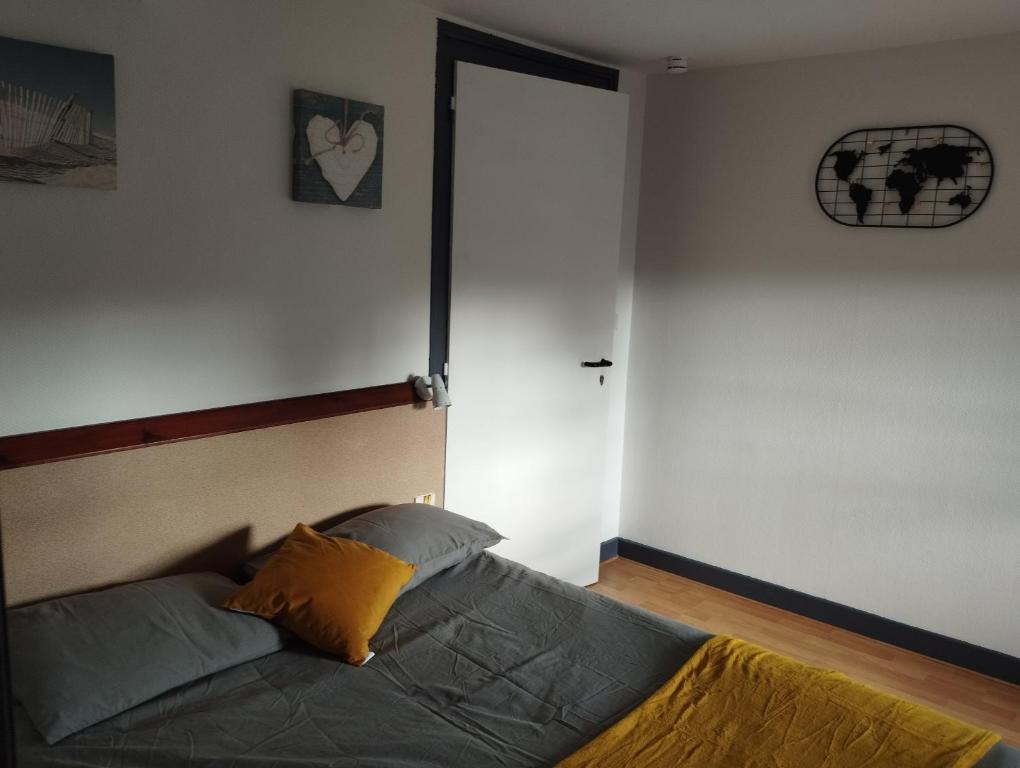 Postel nebo postele na pokoji v ubytování L'Albatros