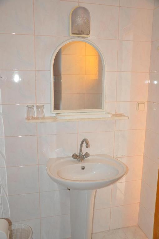 Koupelna v ubytování Kahraman Hotel