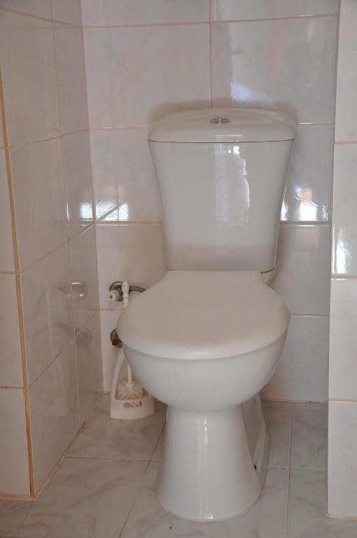 Koupelna v ubytování Kahraman Hotel