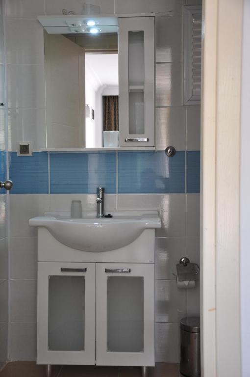 Koupelna v ubytování Kahraman Hotel