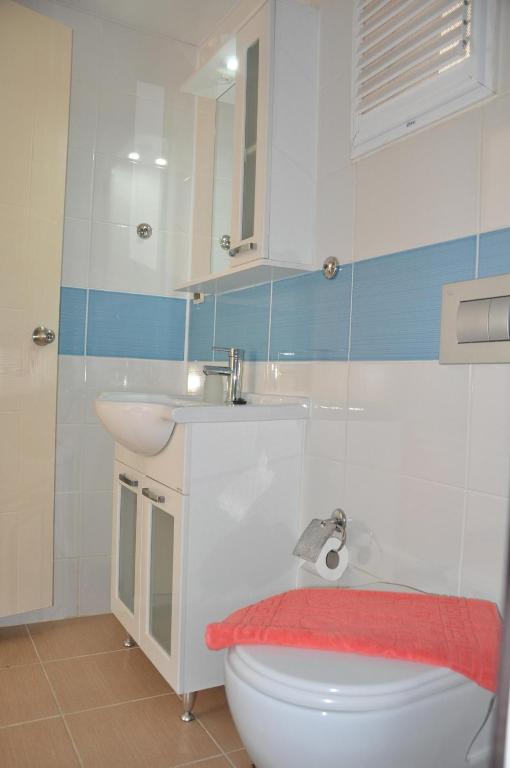 Koupelna v ubytování Kahraman Hotel
