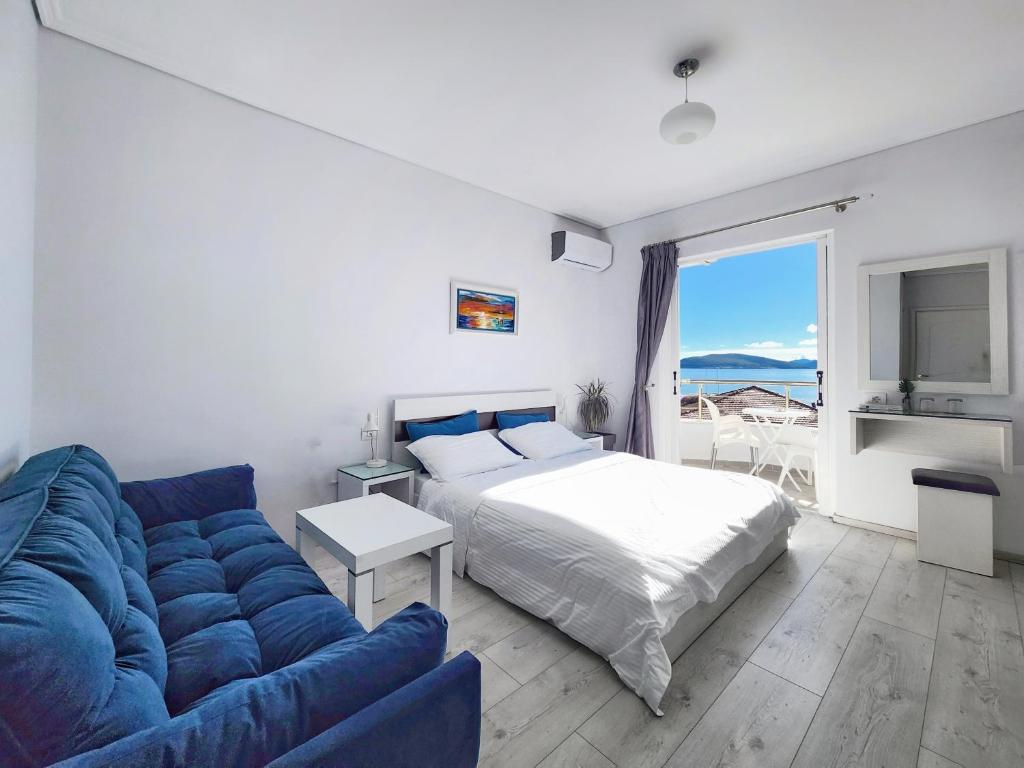 Postel nebo postele na pokoji v ubytování Hotel JoAn