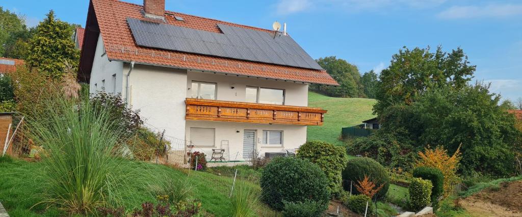 Zahrada ubytování Ferienwohnung im Grünen