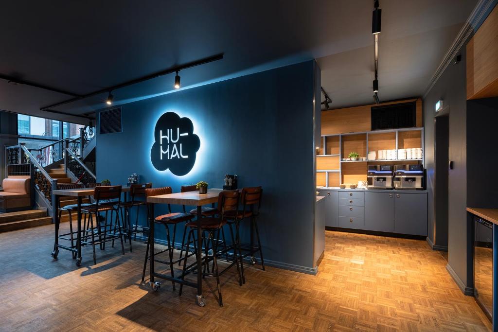 Köök või kööginurk majutusasutuses Art Hotel Pallas by Tartuhotels