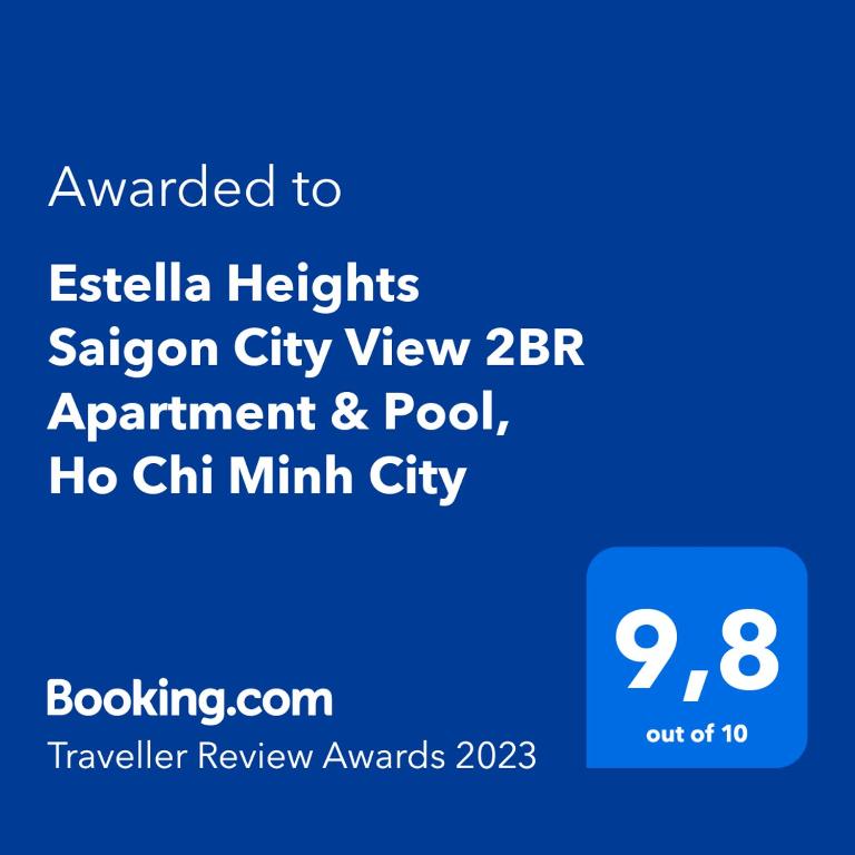 Estella Heights Saigon City View 2BR Apartment & Pool, Ho Chi Minh City - Apartment Mit 2 Schlafzimmern