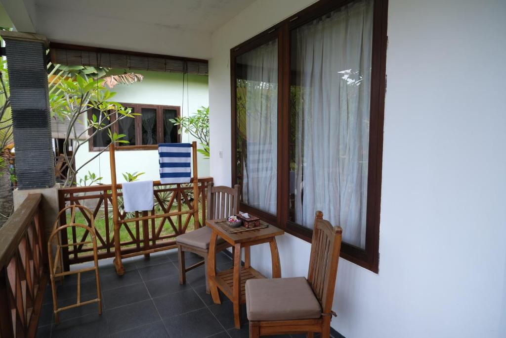 Balkón nebo terasa v ubytování Retreat Villa Toraja Baturinggit