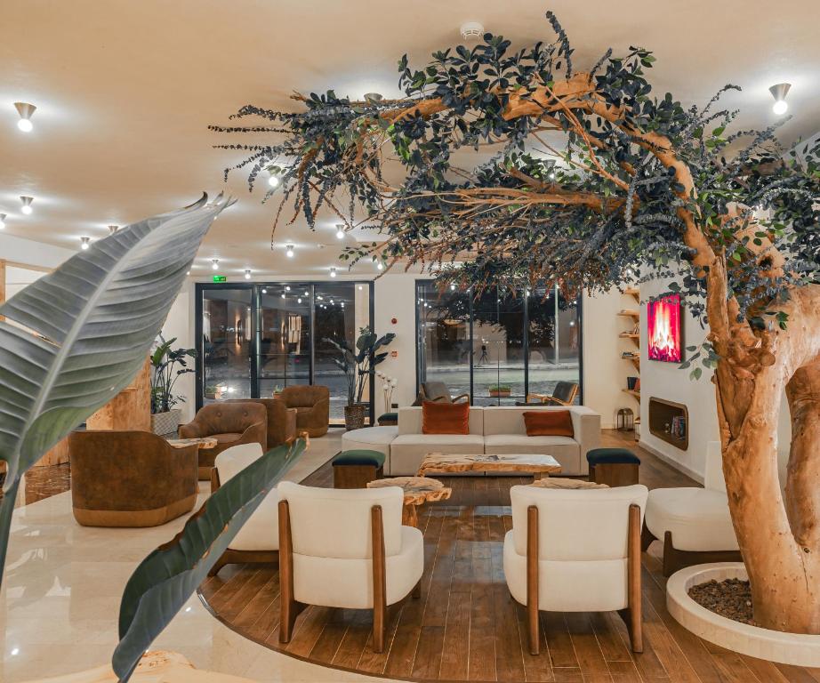 Posezení v ubytování Bratus Hotel