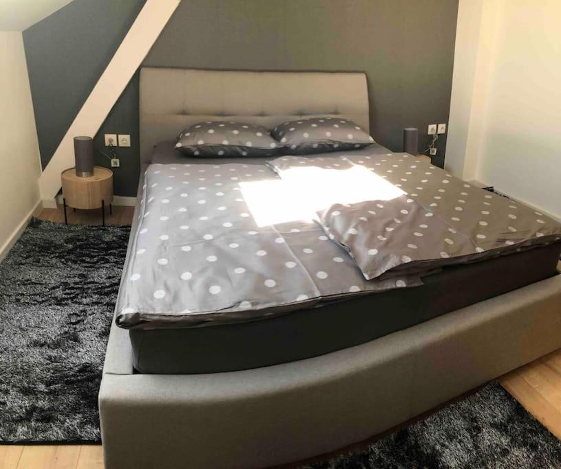 Posteľ alebo postele v izbe v ubytovaní Matea's apartment