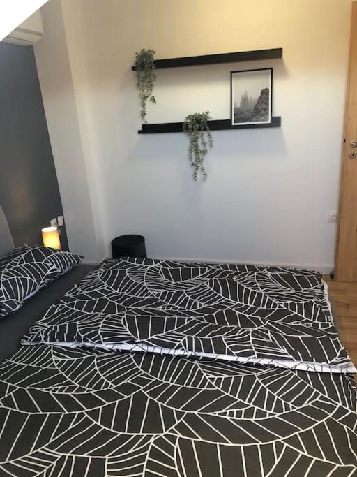 Posteľ alebo postele v izbe v ubytovaní Matea's apartment