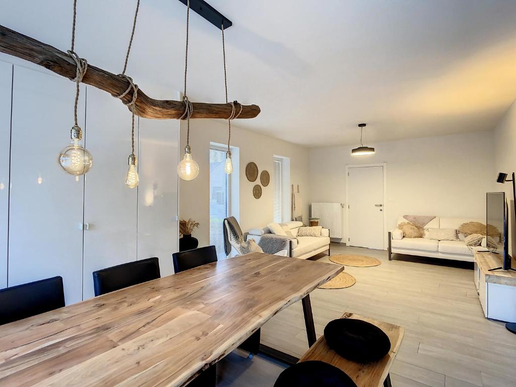Posezení v ubytování Vakantiewoning De Gavers