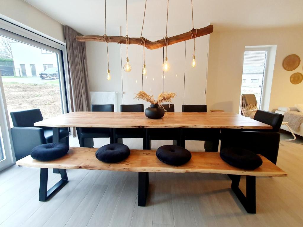 Posezení v ubytování Vakantiewoning De Gavers
