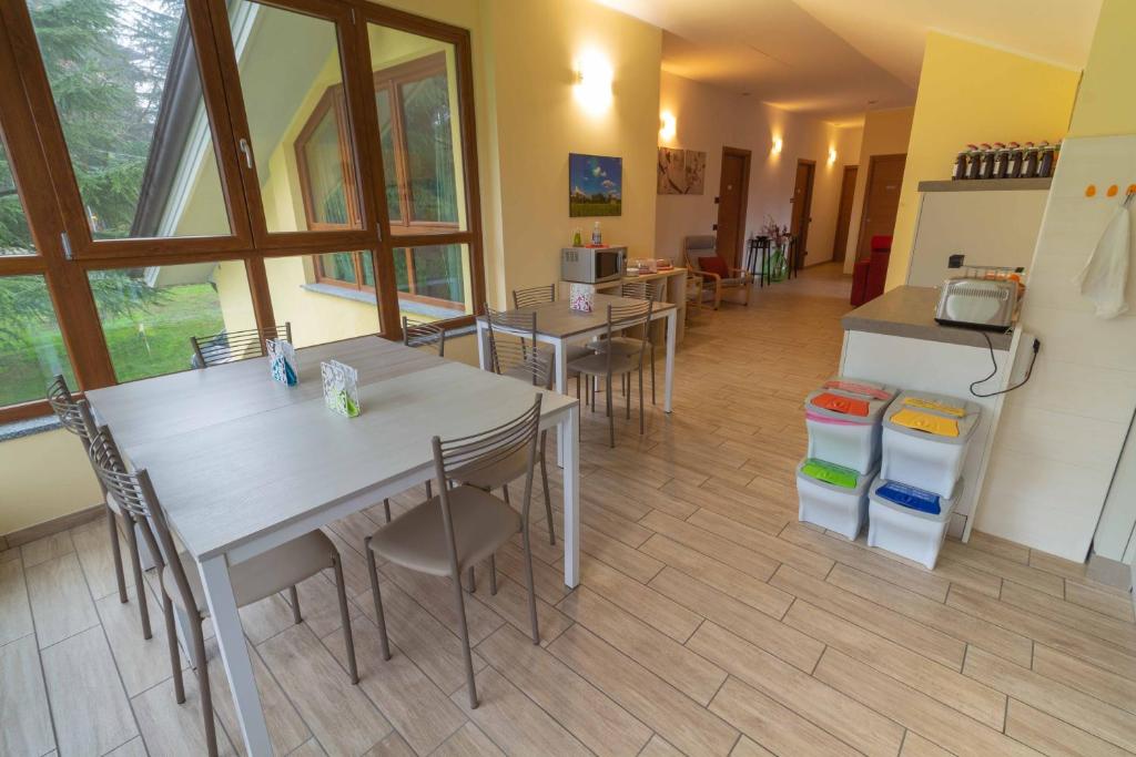Kuchyň nebo kuchyňský kout v ubytování B&B Alla Roggetta