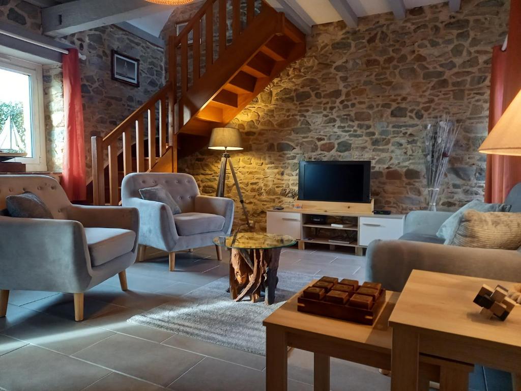 Posedenie v ubytovaní Kervig House Ty Laouen
