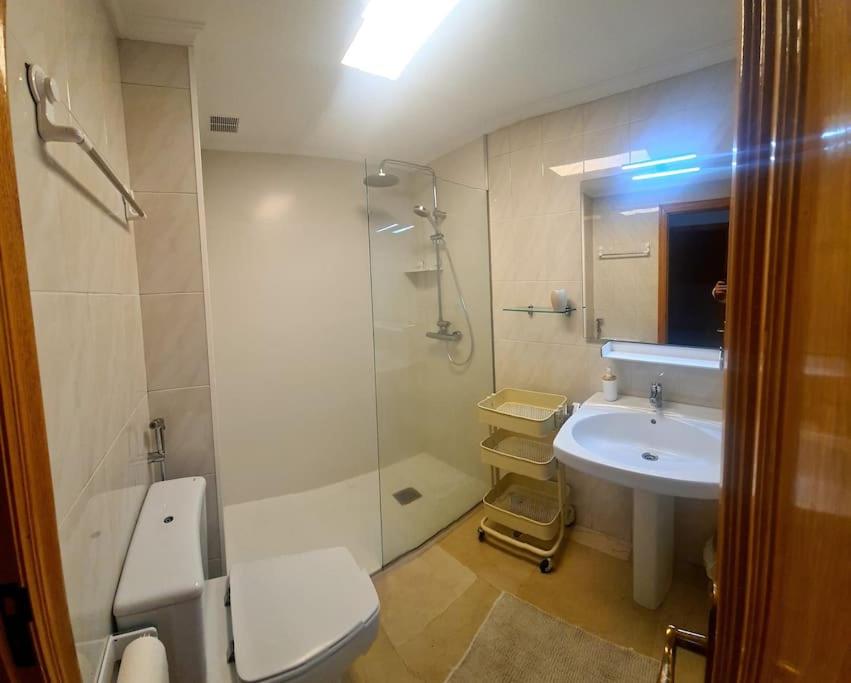 Koupelna v ubytování APARTAMENTO CASTELAO
