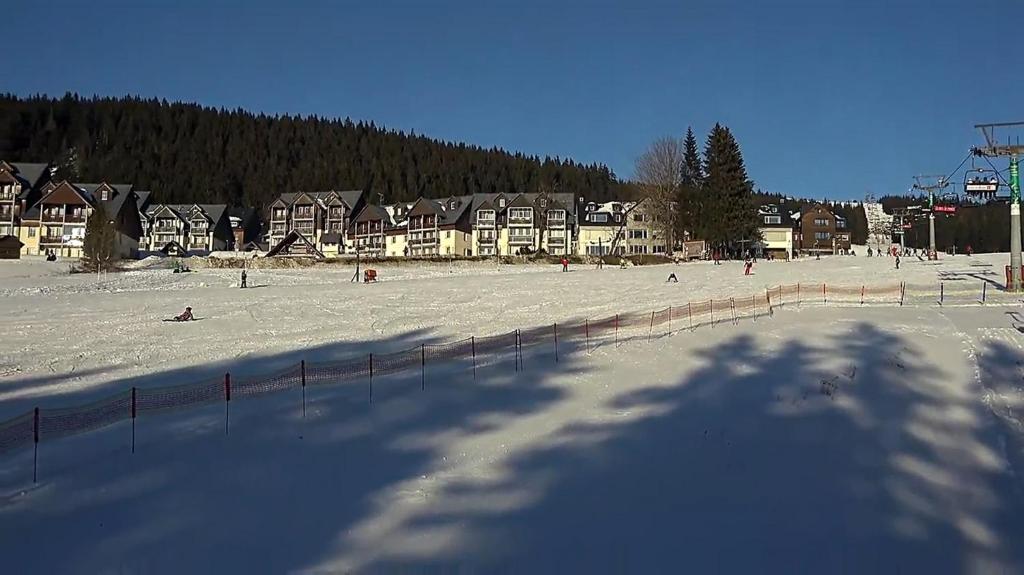 Apartman M5 Horní Mísečky v zimě