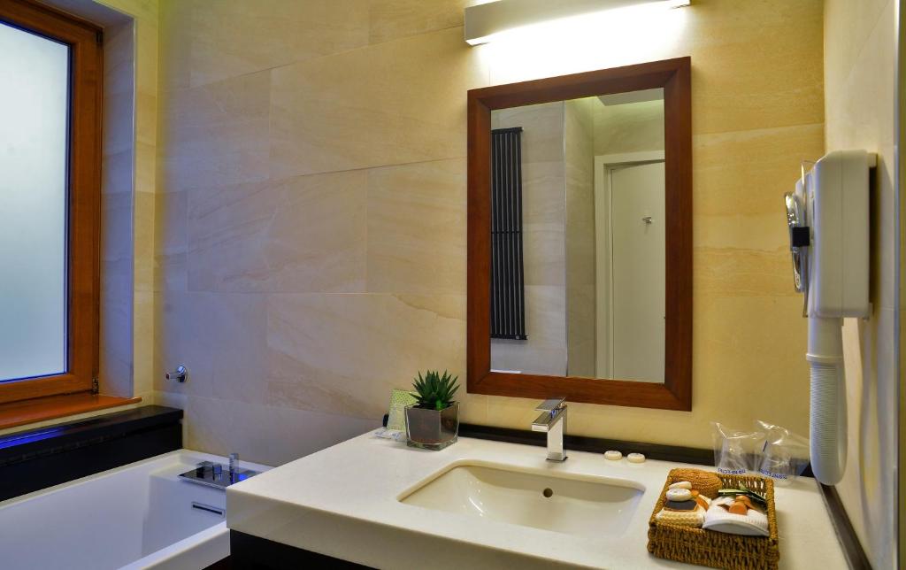 Koupelna v ubytování Belgreat Premium Suites
