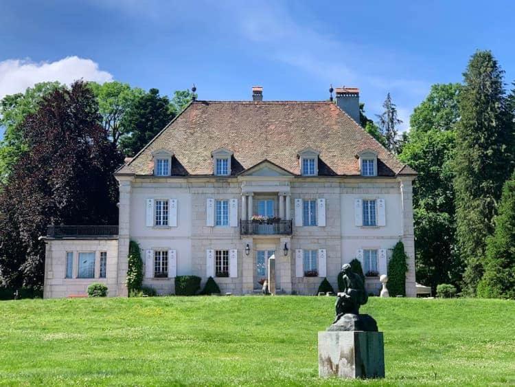 Zahrada ubytování Balance appartment - Le Locle