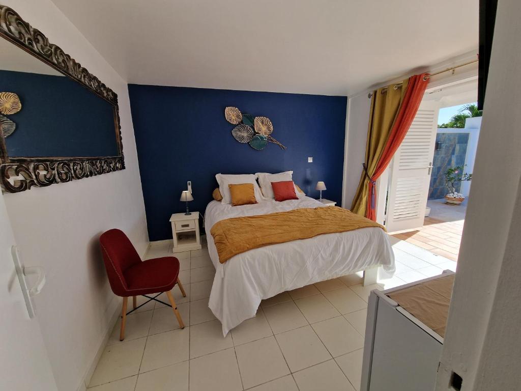 Postel nebo postele na pokoji v ubytování Appartements de Luxe . Propriété de Luxe