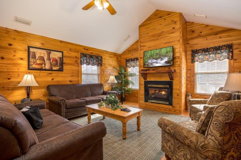 Posezení v ubytování Briarstone Lodge Condo 13A