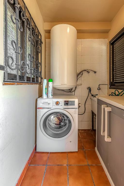 Kuchyň nebo kuchyňský kout v ubytování Casa del Mar