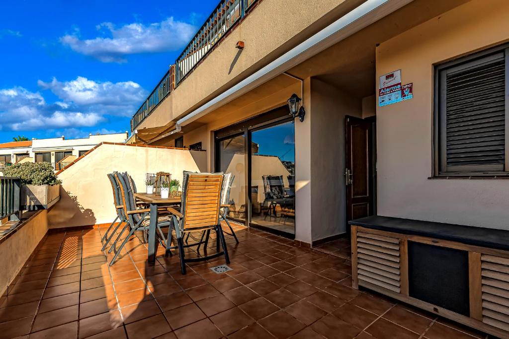 Balkón nebo terasa v ubytování Casa del Mar