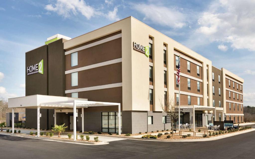a rendering of the front of a hotel at Home2 Suites By Hilton Macon I-75 North in Macon