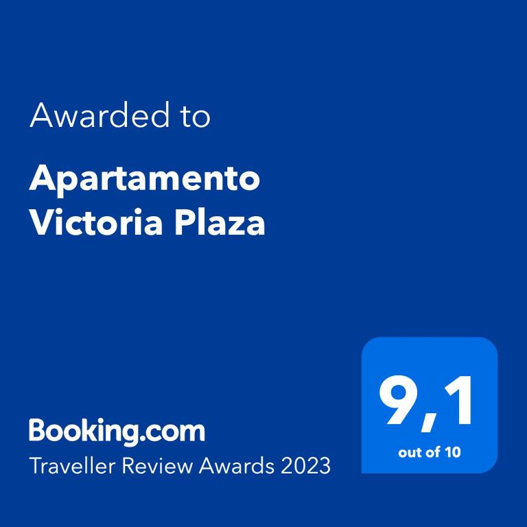 Certifikát, ocenenie alebo iný dokument vystavený v ubytovaní Apartamento Victoria Plaza