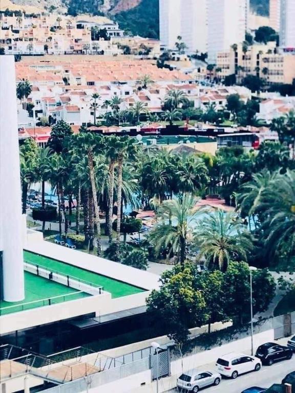 Výhľad na mesto Benidorm alebo výhľad na mesto priamo z apartmánu