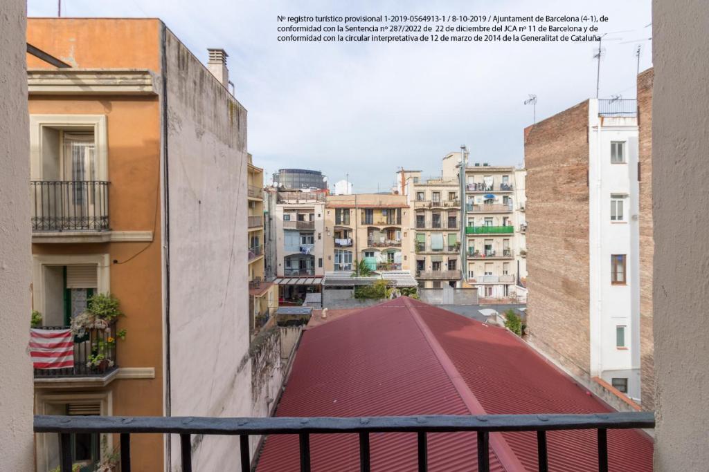 Balkón nebo terasa v ubytování Barnapartments Raval