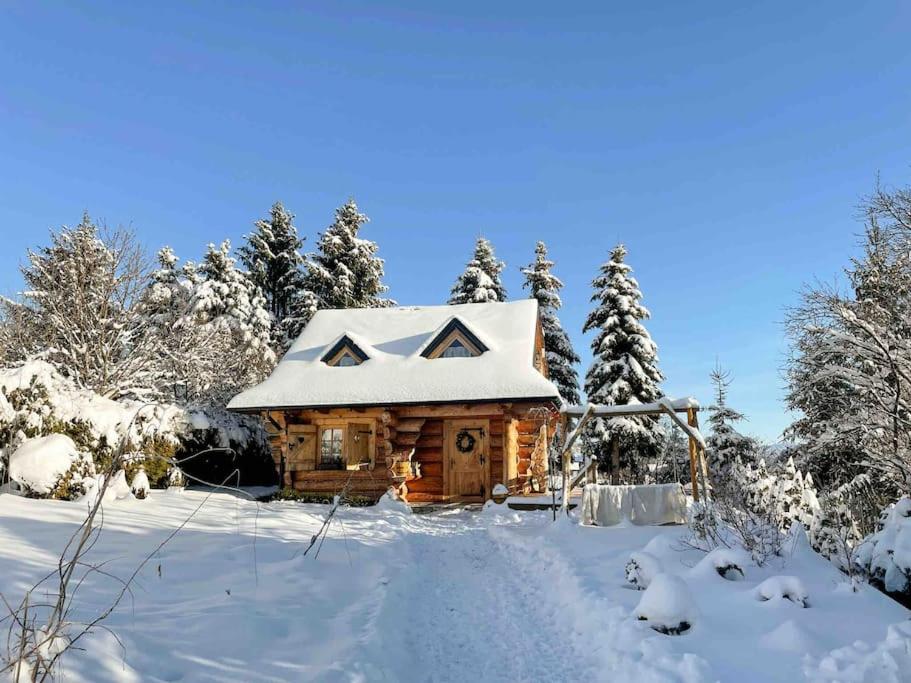 Uroczy domek w Rabce-Zdrój om vinteren